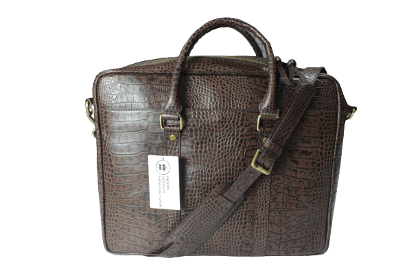 leather laptop bag - indian leather manufacturer