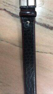 crocodile leather watch strap