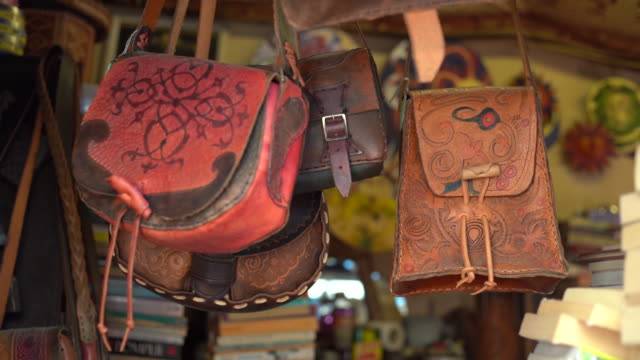 Leather Purses and Leather Vests
