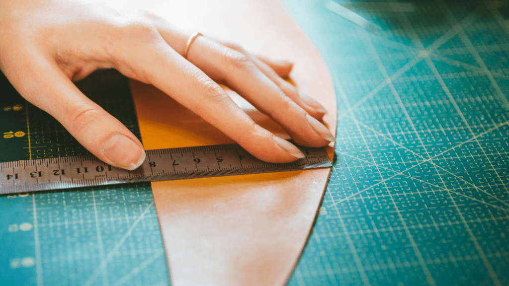 Marking Leather at Ilm Factory