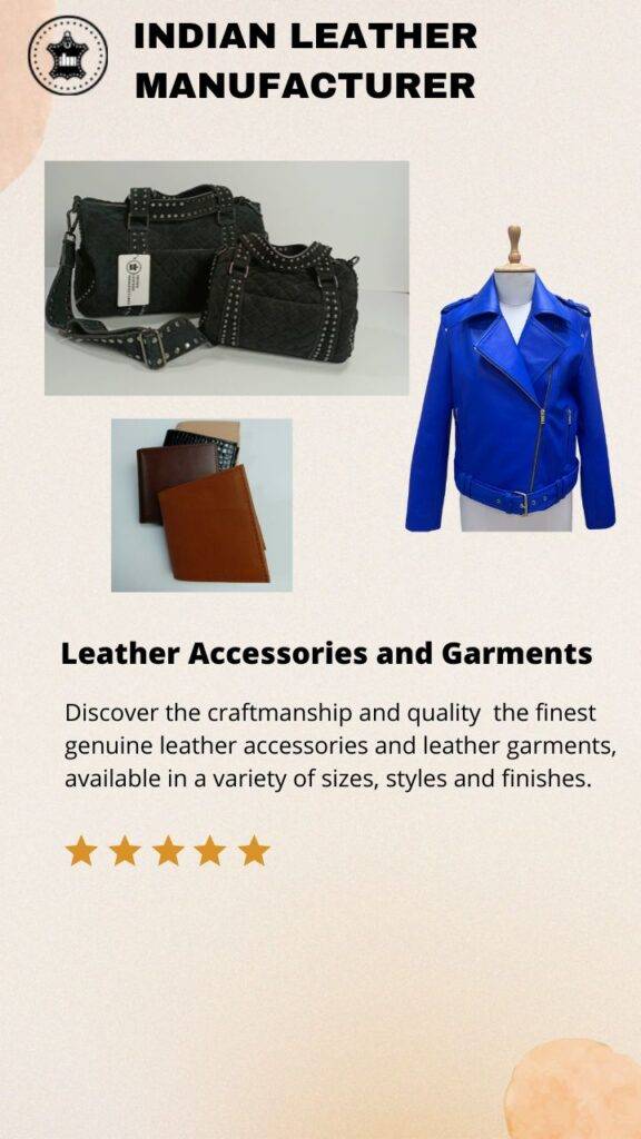 INDIAN LEATHER MANUFACTURER