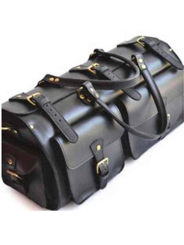 Top Black Leather Duffle bags that suits your personality ! INDIAN
