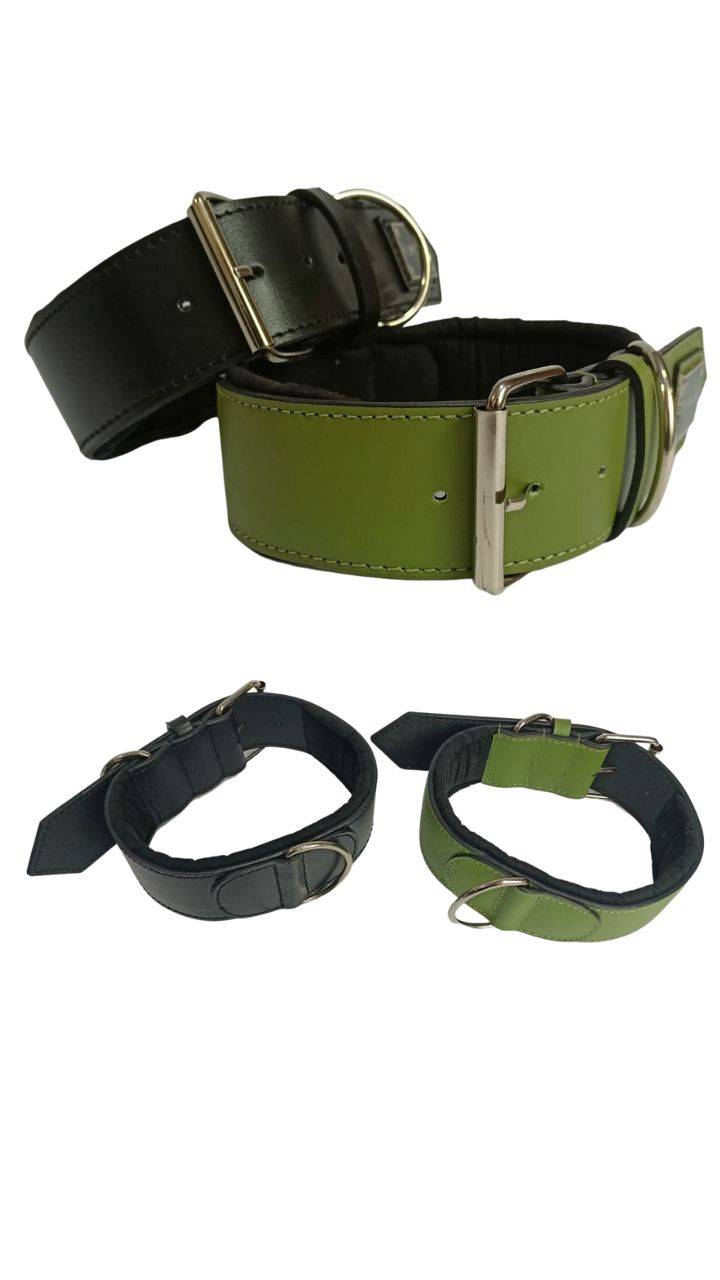Masterfully Crafted Leather Dog Collars by Indian Leather Manufacturer