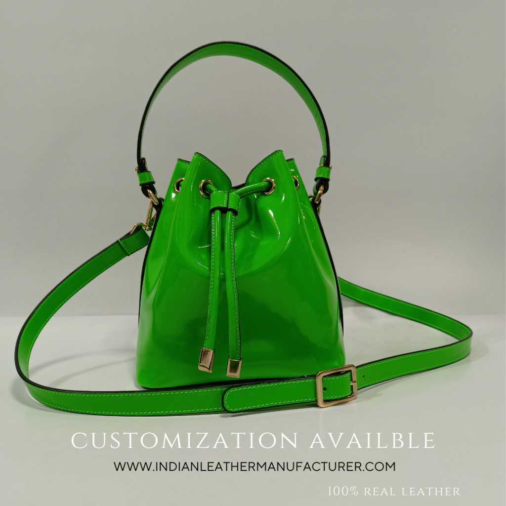 patent leather bag - customisation