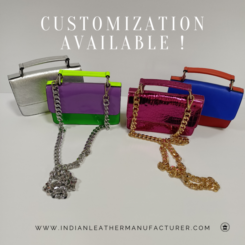 customisation avalaible in women crossbody bags