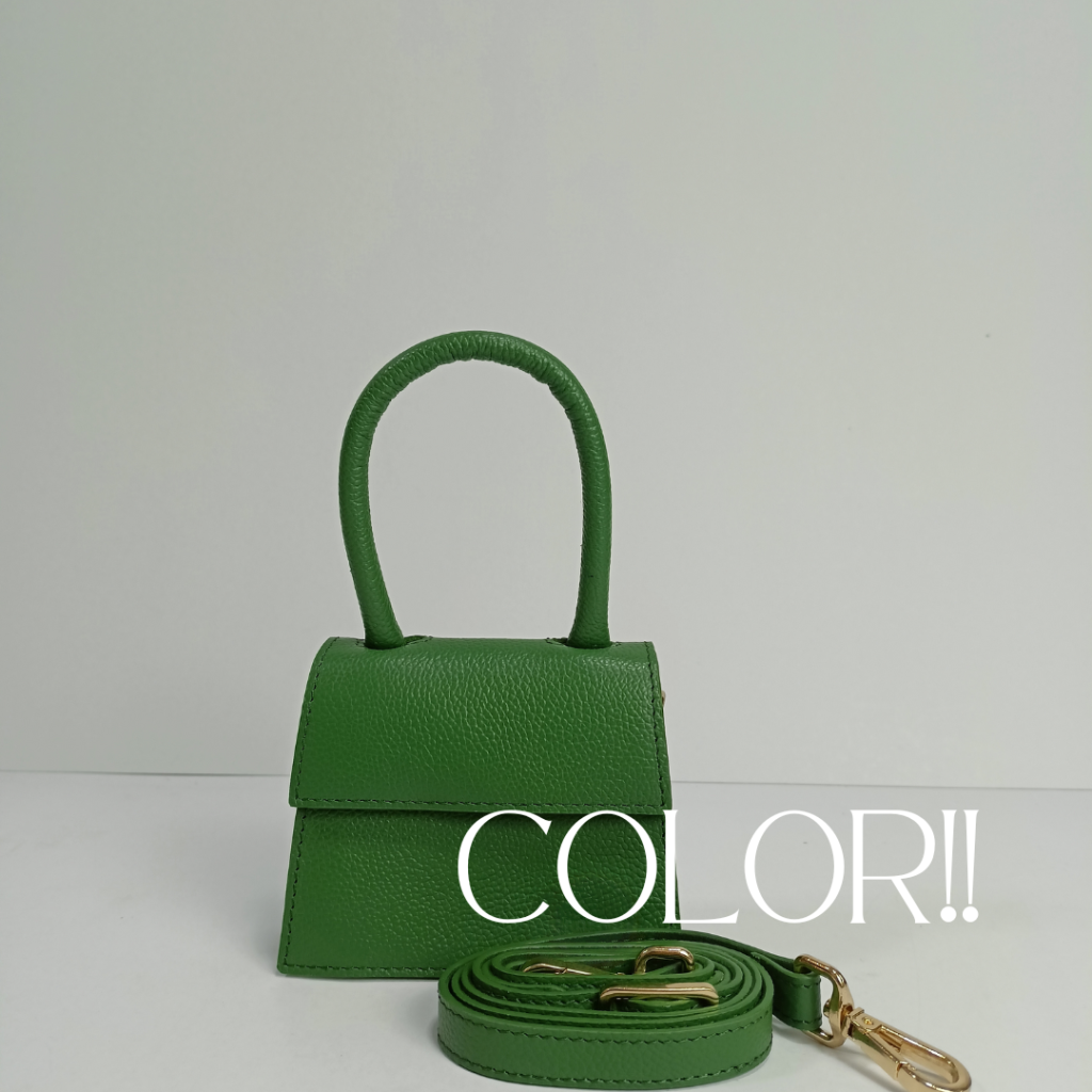 leather sling bag - colors