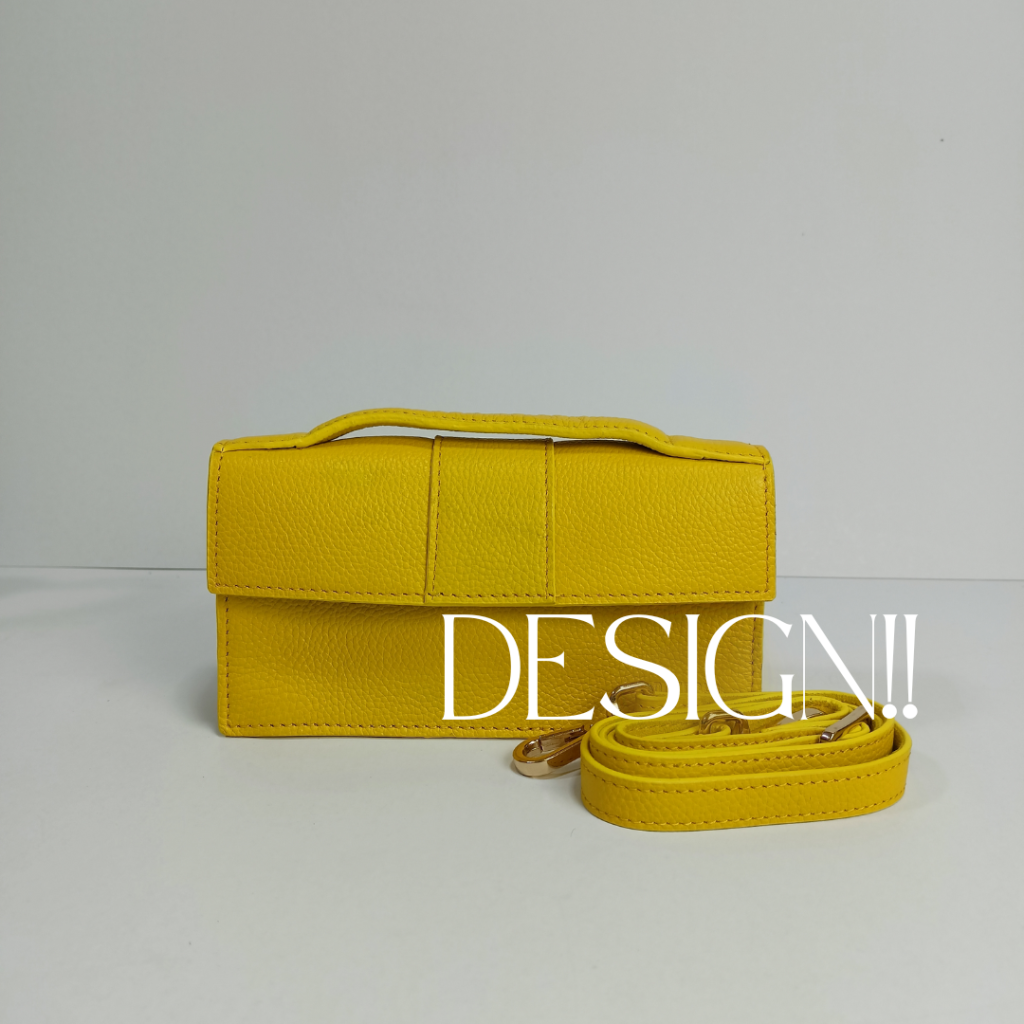 Leathe sling bag - DESIGNS