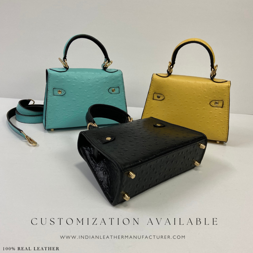BAG IN LEATHER -CUSTOMIZATION AVAILABLE