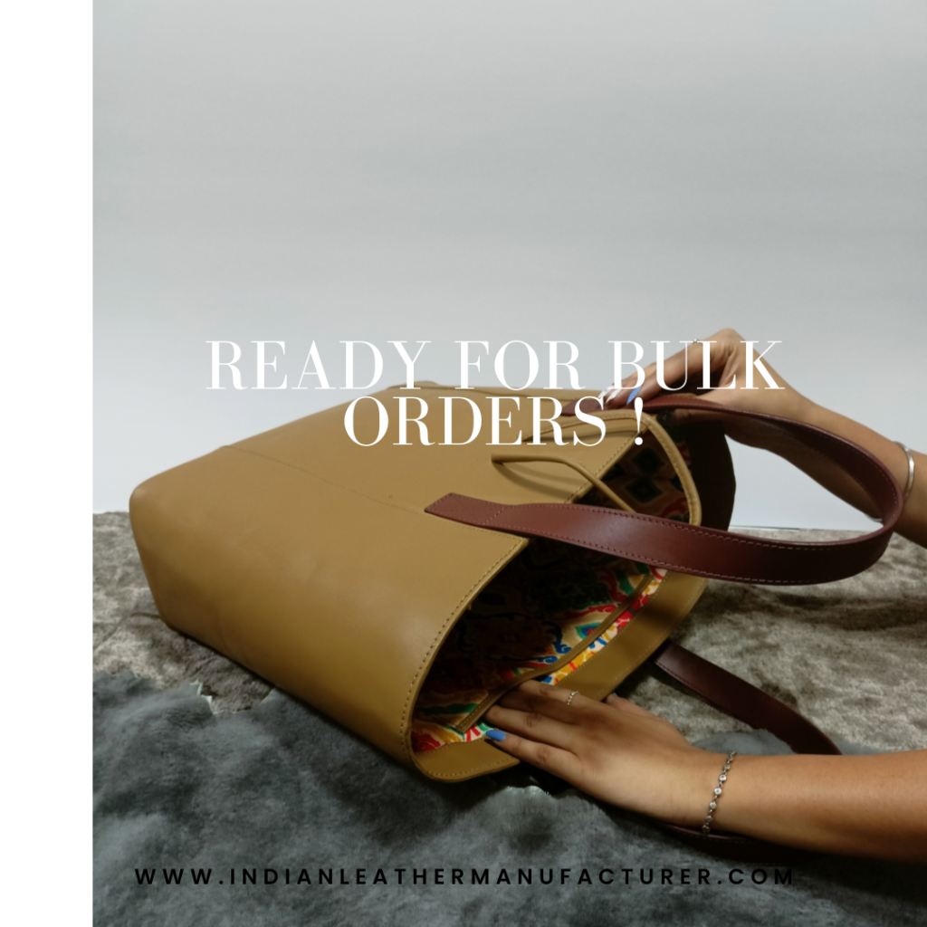 Leather Tote bag- Ready for Bulk Orders!