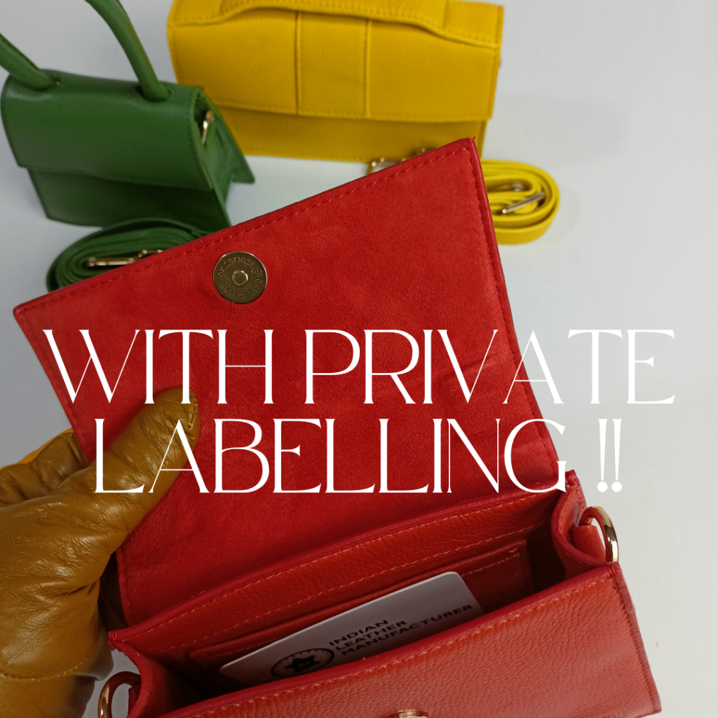 Leathe sling bag - WITH PRIVATE LABELLING!!
