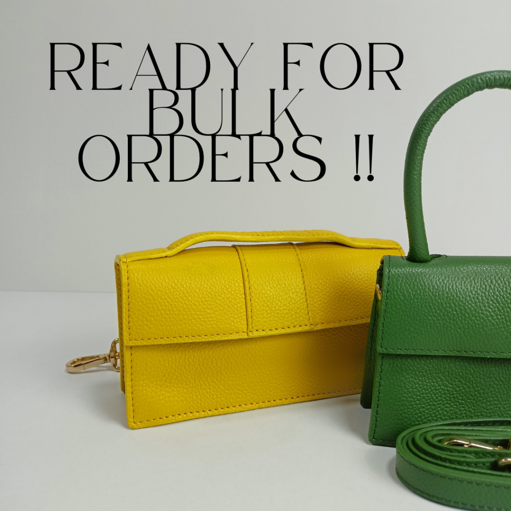 Leathe sling bag - READY FOR BULK ORDERS!!