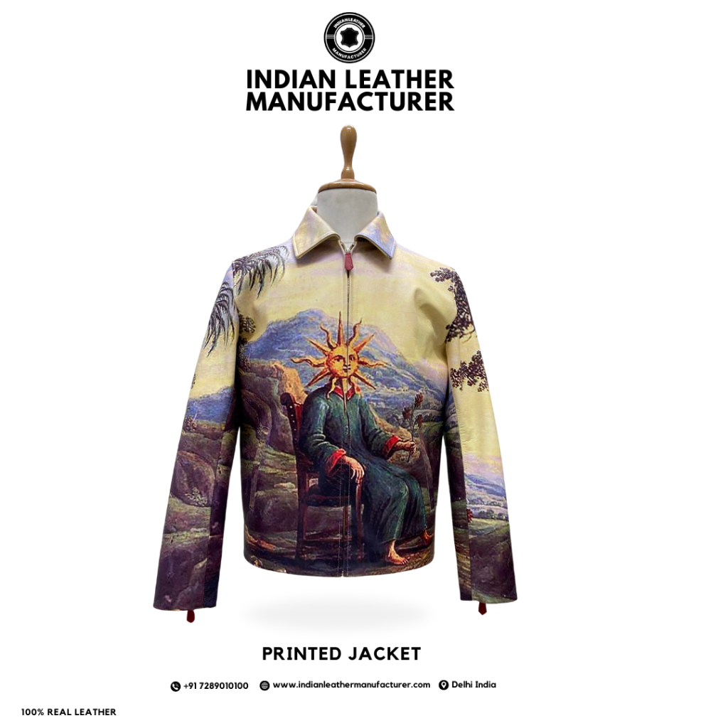 Luxury leather Jacket by wholesale leather manufacturers
