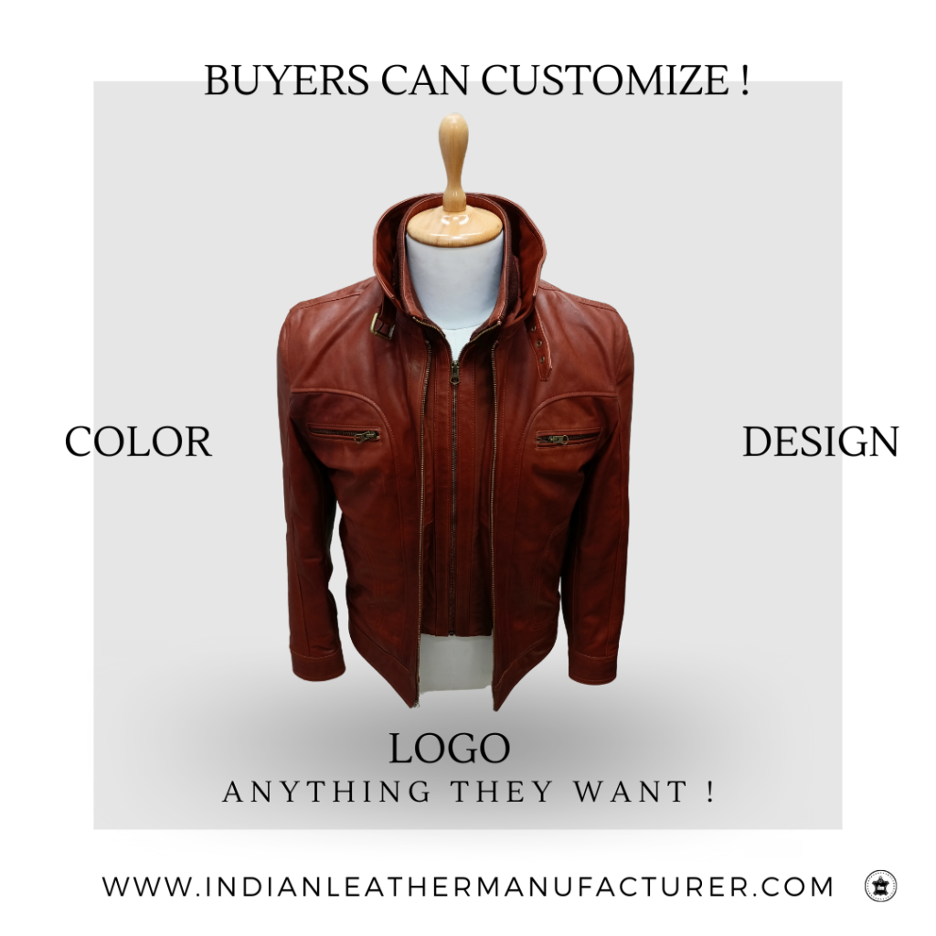red leather biker jacket - buyers options