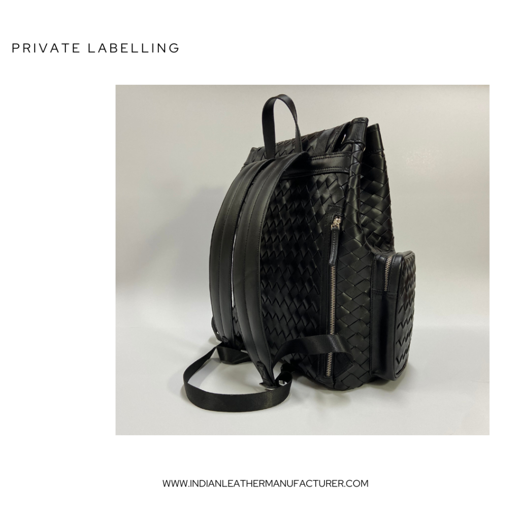 Leather backpack - Private Labelling