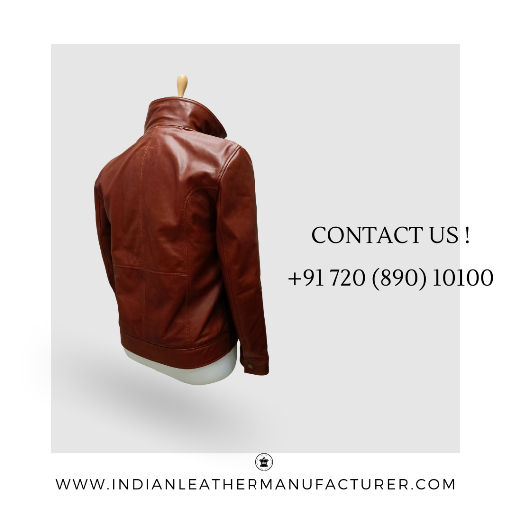 red leather biker jacket - contact us