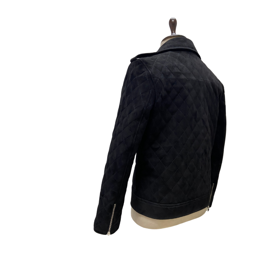 SUEDE MENS LEATHER JACKETS BY ILM - BACK
