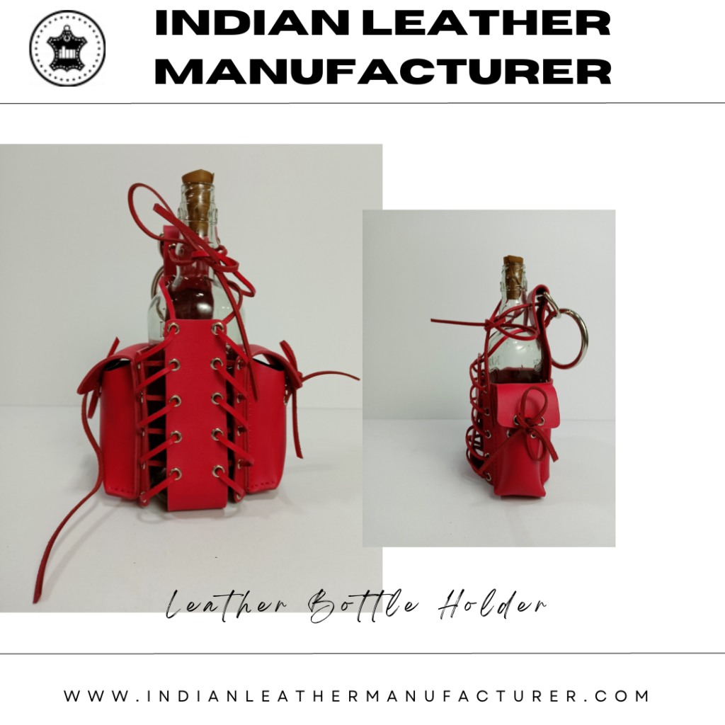 modern leather goods - bottle holder