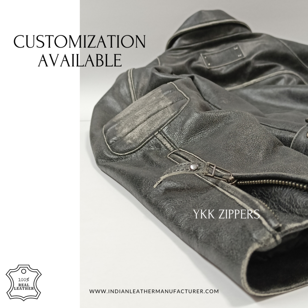 modern leather goods & jacket customization