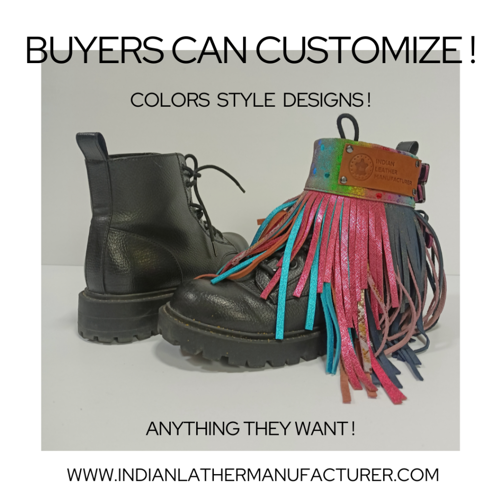 modern leather goods - fringes accessories customization
