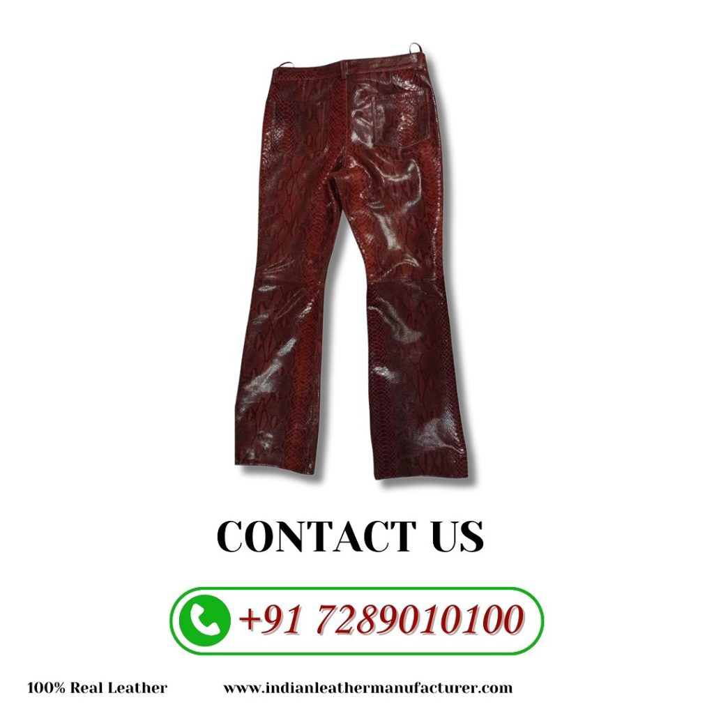 contact us for leather pants by ilm